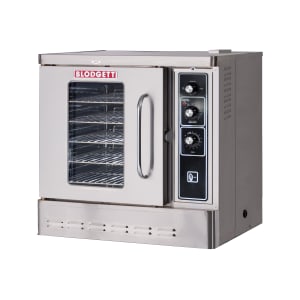 015-DFG50BASELP Single Half Size Liquid Propane Gas Convection Oven - 27,500 BTU