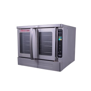 015-DFG200ANG Bakery Depth Single Full Size Natural Gas Convection Oven - 60,000 BTU