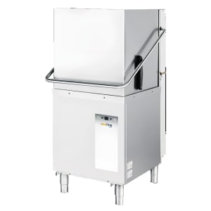 617-EDH1 High Temp Door Type Dishwasher w/ 51 Racks/hr Capacity, Built-in Booster, 208-240v/3ph
