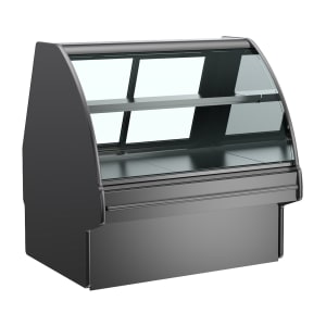 529-GMDS4R 51" Fusion® Full Service Deli Case w/ Curved Glass - (2) Levels, 110-120v