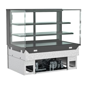 529-NE3627RSV 35 3/4" Reveal® Countertop Refrigerated Display Case - (3) Levels