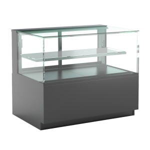 529-NR6040RSV 59 3/4" Reveal® Full Service Bakery Case w/ Straight Glass - (2) Levels, 110-120v
