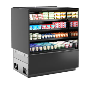 529-NM6055RSSV 59 3/4" Blend® Vertical Open Air Cooler w/ (4) Levels, 208-240v