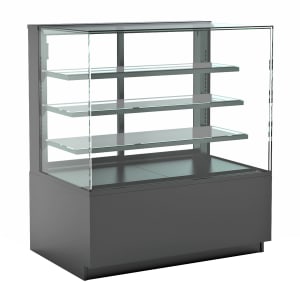 529-NR7255RSV 71 3/4" Reveal® Full Service Bakery Case w/ Straight Glass - (4) Levels, 110-120v