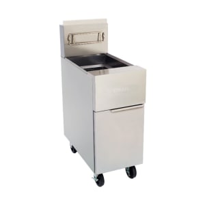 006-GF40SDNG Gas Fryer - (1) 50 lb Vat, Floor Model, Natural Gas
