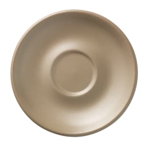 192-DRI14S 6" Round Driftstone Saucer - Porcelain, Sand