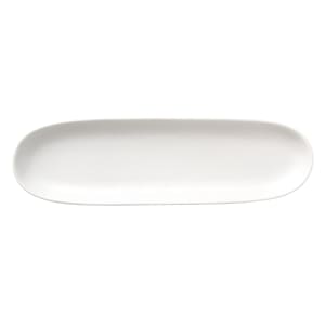 192-DRI11D 13 1/4" x 4" Oblong Driftstone Tray - Porcelain, Driftwood