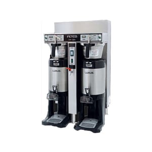 766-IP4452H20 Automatic Twin Coffee Brewer w/ 14 gal/hr Output, 220-240v/1ph