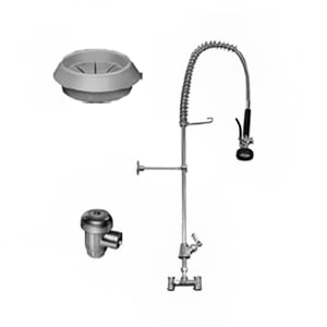 617-ACCESSGROUPC Disposer Accessories w/ Vinyl Silver Saver Splash Guard Ring & Vacuum Breaker