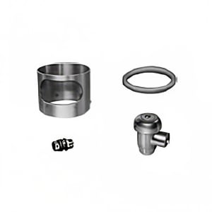 617-ACCESSGROUPA Disposer Accessories w/ Vinyl Scrapping Ring & Stainless Silver Saver Sleeve