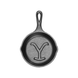261-L5MSYW 5 1/8" Round Yellowstone Cast Iron Skillet, Power Y