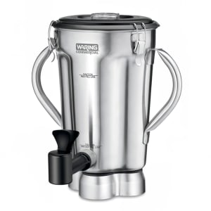 141-CAC125 128 oz Stainless Steel Blender Container for CB15 Series
