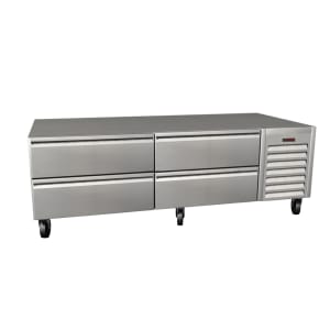 348-20072SB 72" Platinum Series Chef Base w/ (4) Drawers - 120v