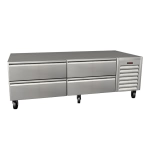 348-20084SB 84" Platinum Series Chef Base w/ (4) Drawers - 120v