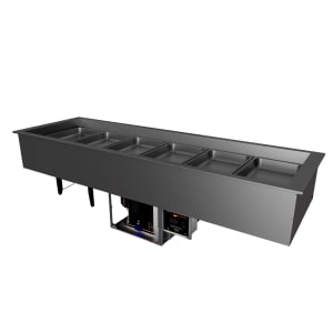 042-CWBPS3 69 3/16" Drop-In Cold Well w/ (3) Pan Capacity - Cold Wall Cooled, 120v