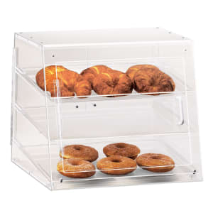 151-PQO1011S Self Serve Pastry Display Case w/ Slant Front, 19 1/2 x 17 x 16 1/2"