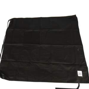 094-607BABK Bistro Apron, Heavyweight 50/50 Twill, 30"  x 33", Black