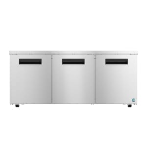 440-UR72BLP 72" Steelheart Undercounter Refrigerator w/ (3) Sections & (3) Doors, 115v