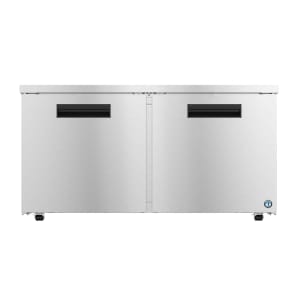 440-UF60BLP 60" Steelheart Undercounter Freezer w/ (2) Sections & (2) Doors, 115v