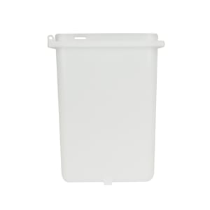 003-83182 2 qt Slim Fountain Jar, Plastic, White