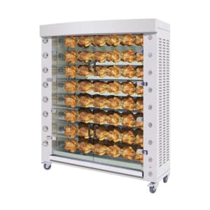 481-1600TPS Decorative Roof for FlamBoyant 1600 Rotisserie, Stainless Steel