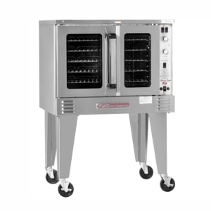 348-PCE75SSDV2403 Platinum Ventless Single Full Size Convection Oven - 7.5kW, 240v/3ph