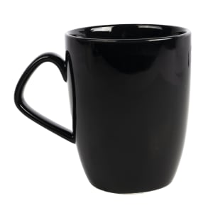 634-109971 14 1/3 oz Samira Mug - Porcelain, Black