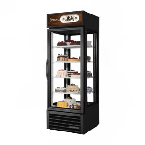 598-G4SM23BK 27 1/2" Self Service Bakery Display Case w/ Straight Glass, (5) Levels, Black, 115v