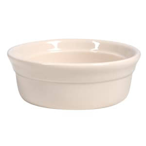 024-950027738 6 oz. Round, China Pot Pie Dish, Flint