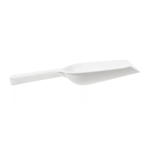 214-CR849W 8 oz Scoop - Polyethylene, White