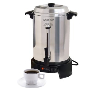 744-13500 3 2/5 gal Medium Volume Brewer Coffee Urn w/ 1 Tank, 120v/1ph