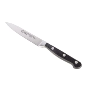 080-KFP50 5" Utility Knife, 1 Piece Full Tang, Forged Carbon Steel, POM Handle