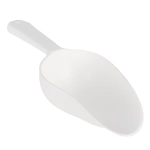 214-CR854W 4 oz Scoop - Plastic, White