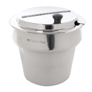 084-302409 7 qt Induction Soup Tureen w/ Lid, Stainless Steel