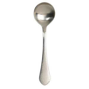 450-FM609 6 7/8" Soup Spoon with 18/10 Stainless Grade, Stone Pattern