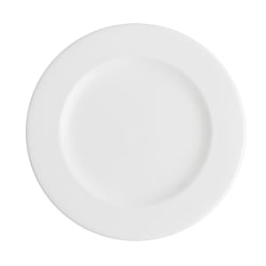 450-R0801 11 1/2" Round Candour Dinner Plate - Porcelain, White