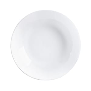 450-N9411 7 3/4" Round Evolutions Soup Plate - Glass, White