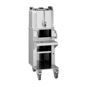 766-D020 6 gal LUXUS® Thermal Coffee Dispenser w/ Cart, Stainless Steel