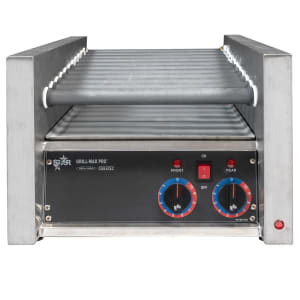 062-20SC 20 Hot Dog Roller Grill - Slanted Top, 120v
