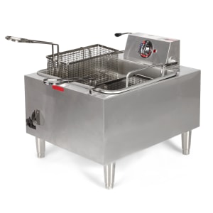 062-301HLF Countertop Electric Fryer - (1) 15 lb Vat, 208-240v/1ph