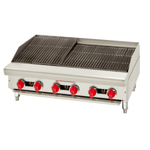 386-ARSRB36NG 36" Gas Charbroiler w/ Cast Iron Grates - Natural Gas