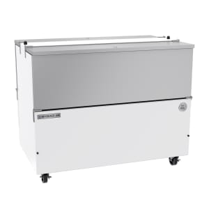 Beverage-Air ST49HC-W-02 Milk Cooler w/ Top &amp; Side Access - (768) Half Pint Carton Capacity, 115v