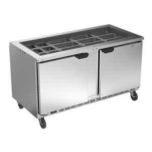 118-SPE60HCS 52 1/2" Cold Food Bar - (12) Pan Capacity, Floor Model, Stainless Steel