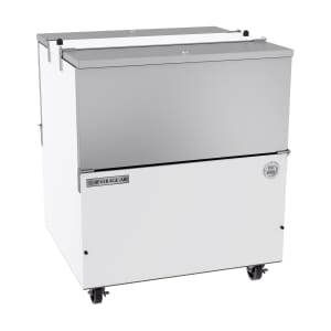 118-ST34HCW02 Milk Cooler w/ Top & Side Access - (512) Half Pint Carton Capacity, 115v