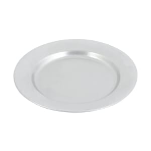 017-1043P 10 1/2" Dinner Plate, Contemporary, Aluminum/Pewter Glo