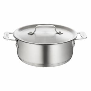 017-60000 3 qt Round Cucina Casserole Dish - Stainless Steel, Silver