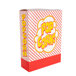 231-2269 5 to 6 oz Disposable Popcorn Boxes, 250/Case