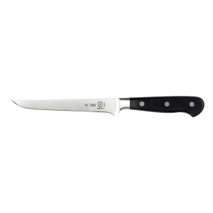 132-M23560 6" Flexible Boning Knife - Black Ergonomic Delrin® Handle, High-Carbon German Steel