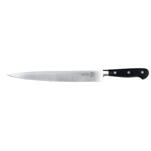 132-M23580 10" Carving Knife w/ Black Ergonomic Delrin® Handle, High-Carbon German Steel