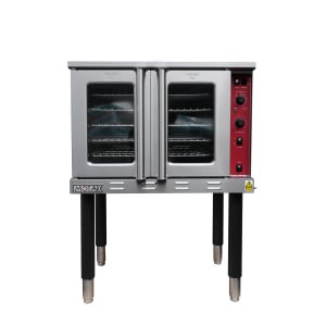 734-MECO1SGL208 Single Full Size Electric Convection Oven - 9kW, 208v